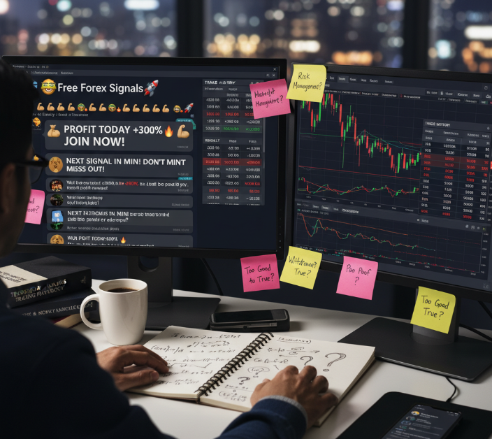 外匯新手常常問我：免費外匯交易信號提供者真的可靠嗎？